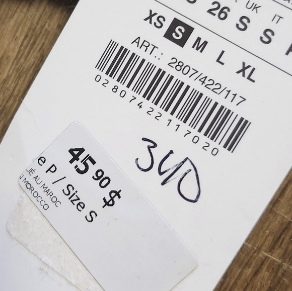 ⭐ $5 ⭐ NWT Zara Floral Printed Crop Top Size Small - Picture 5 of 6